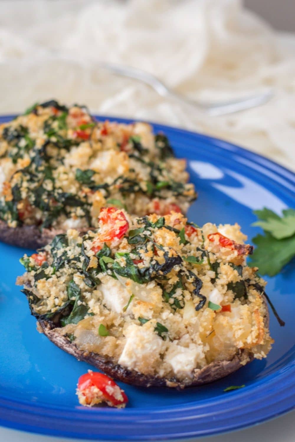 stuffed mushrooms vegan