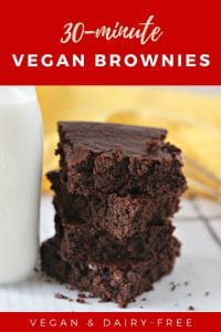 vegan brownies recipe