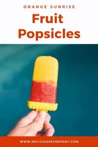 Homemade Fruit Popsicles