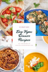 collection of easy vegan dinner recipes