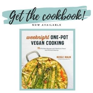 the one pot vegan cookbook, by nicole malik