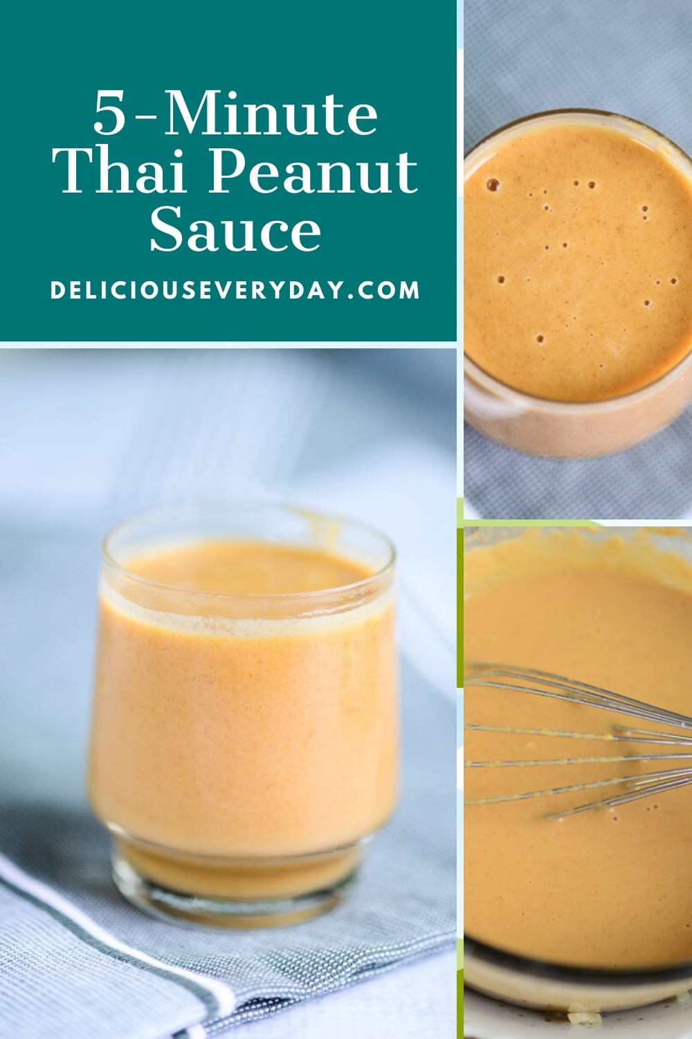 5-Minute Thai Peanut Sauce | Delicious Everyday
