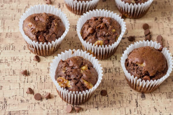 How to serve Chocolate Banana Muffins Recipe