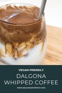 dalgona whipped coffee recipe
