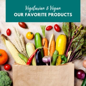 vegetarian and vegan product recommendations