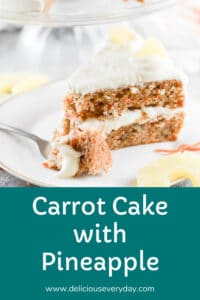 carrot cake with pineapple