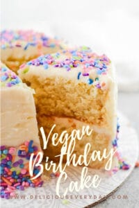 How to make a cake vegan