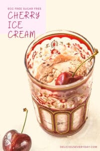 Cherry Ice Cream egg free