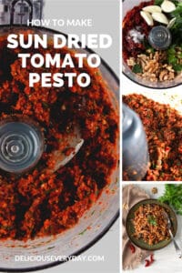 homemade sun dried tomato pesto recipe