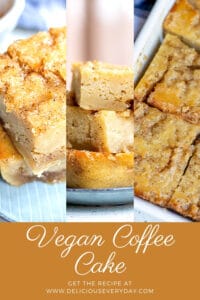 vegan coffee cake
