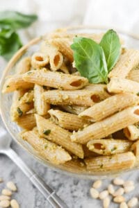 vegan pesto pasta