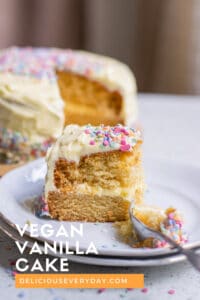 vegan vanilla cake recipe