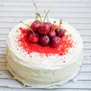 vegan red velvet cake