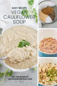 vegan cauliflower soup
