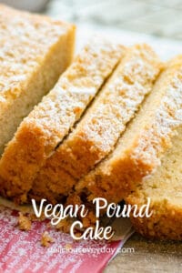 vegan pound cake
