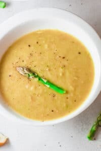 vegan asparagus soup