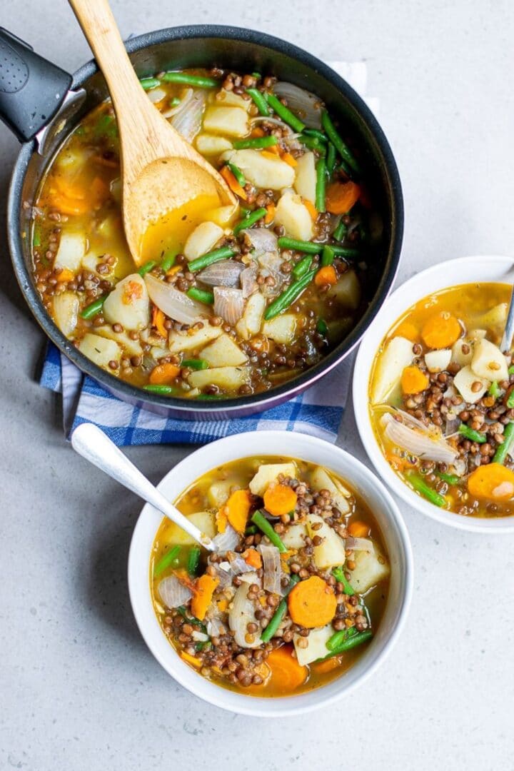 Vegan Lentil Soup | Delicious Everyday