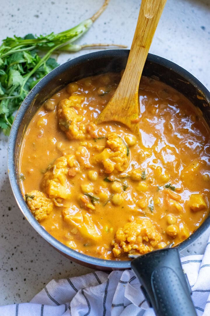 One-Pot Vegan Chickpea Curry | Delicious Everyday