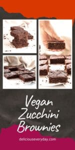 vegan zucchini brownies