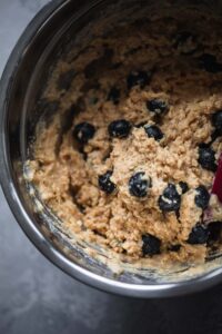 gluten-free vegan blueberry muffins