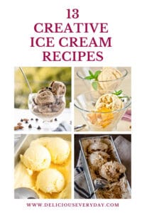 ice cream recipes