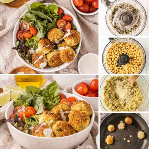 Falafel Bowl - Great for Meal Prepping! - Delicious Everyday