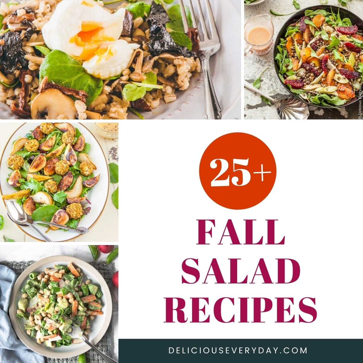 salad recipes perfect for the Fall season.