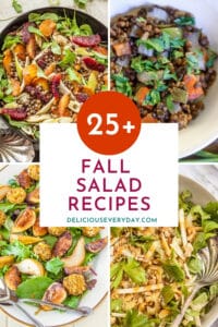 salad recipes perfect for the Fall season.