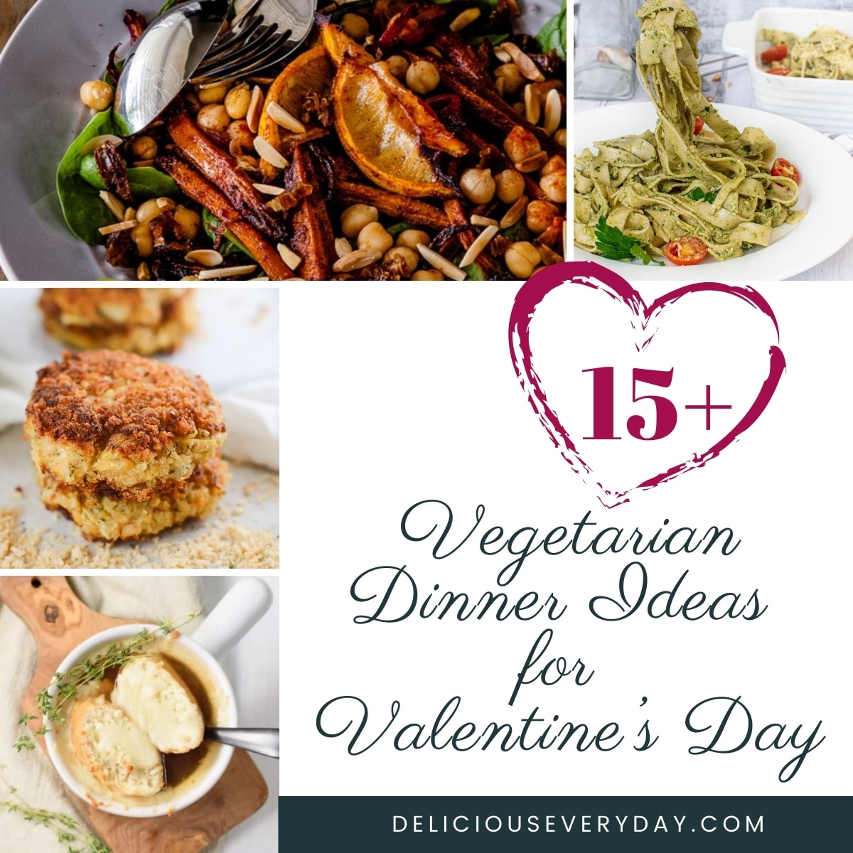 vegetarian friendly dinner ideas for Valentines Day