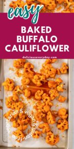 how to make buffalo cauliflower