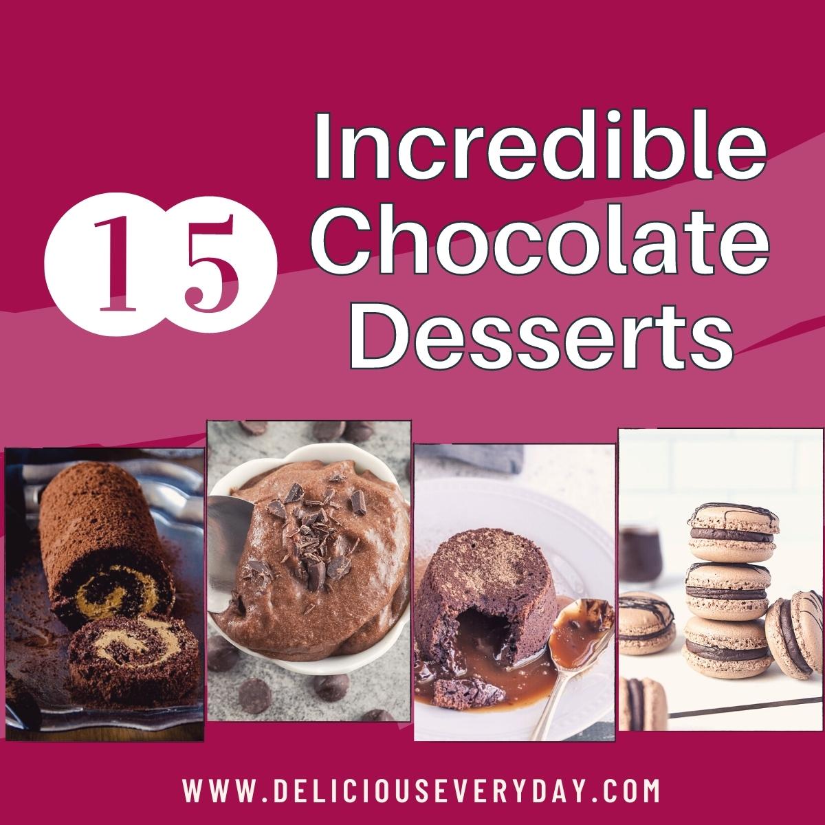 chocolate dessert recipes