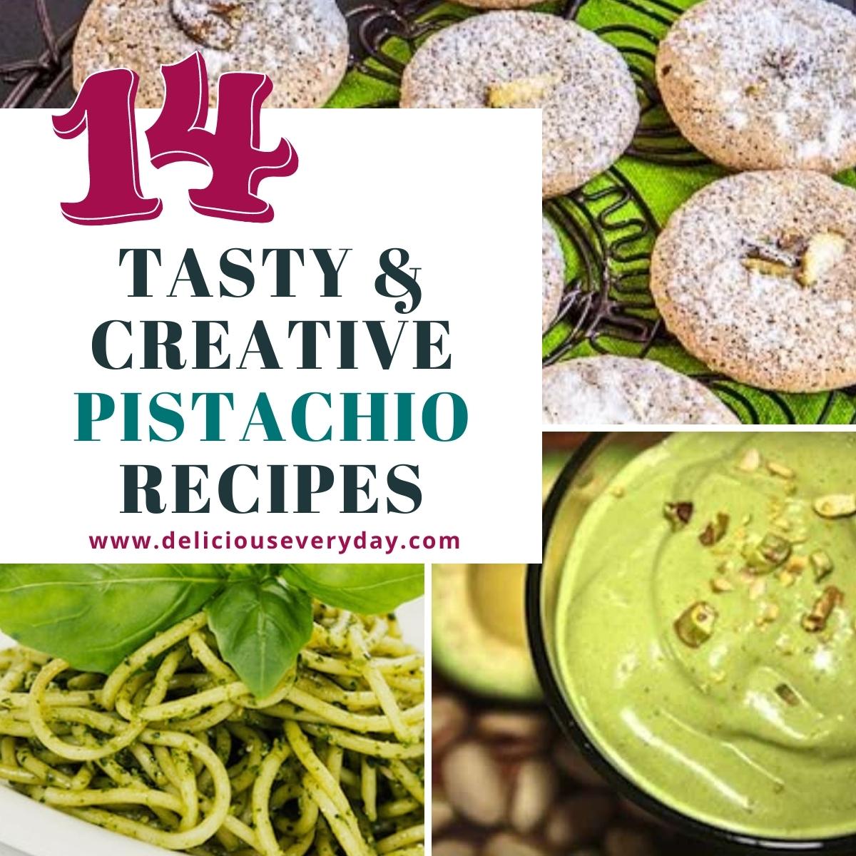 recipes that feature pistachios
