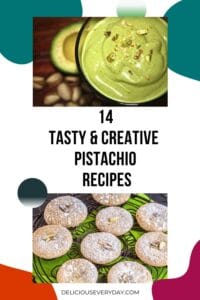 recipes that feature pistachios