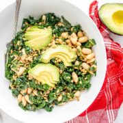 kale white bean salad