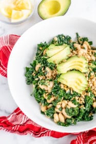 kale white bean salad