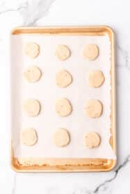 vegan shortbread cookies
