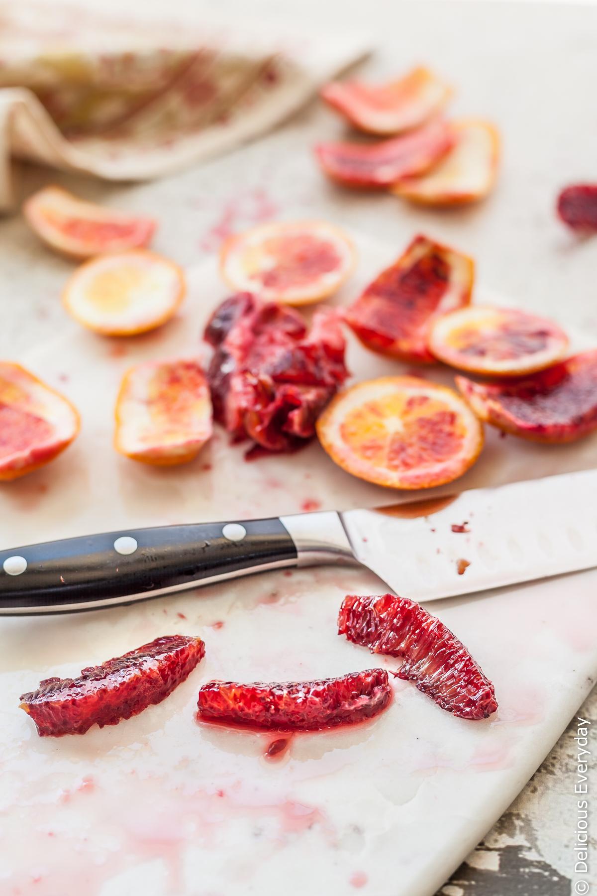 Beautiful Blood Orange Segments are the star of the show in this Roast Golden Beetroot Salad