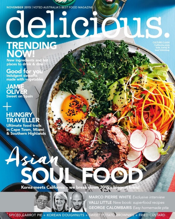 Delicious Magazine Cover November 2015
